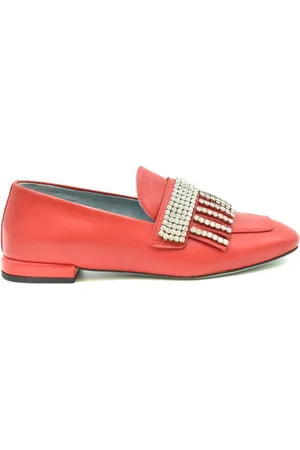 Chiara Ferragni Sko, Dame, Rød, 36 EU, Læder, Loafers