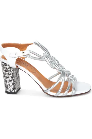 Chie Mihara Sko, Dame, Grå, 39 EU, Metallic Sandaler til Kvinder