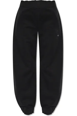 Moncler Bukser, Dame, Sort, XS, Bomuld, Sorte Joggingbukser
