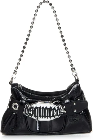 Dsquared2 Taske, Dame, Sort, ONE SIZE, Uld, Skuldertaske