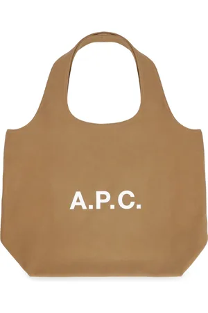 A.P.C. Taske, Dame, Brun, ONE SIZE, Uld, Uld Cashmere Tote Bag