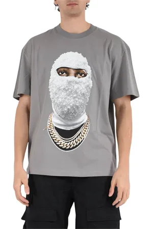 Ih Nom Uh Nit Top, Herre, Grå, 3XL, Bomuld, Future Mask T-shirt i bomuld