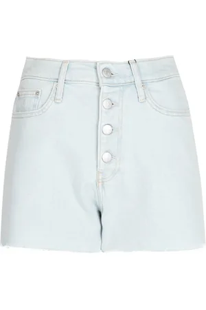 Calvin Klein Shorts, Dame, Blå, W27, Denim, Denim Shorts