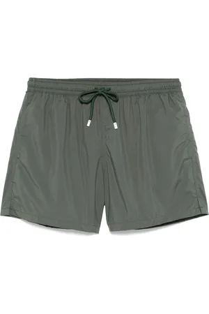 FEDELI Badetøj, Herre, Grøn, S, Uld, Madeira Badeshorts