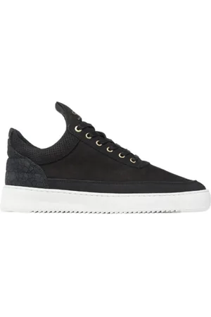 Filling pieces Sko, Dame, Sort, 43 EU, Low Top Ripple Ceres Sneakers