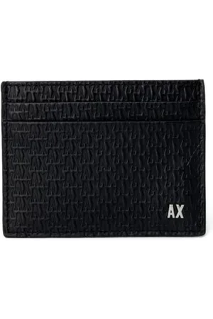 Armani Exchange Tilbehør, Herre, Sort, ONE SIZE, Læder, Klassisk Læderpung