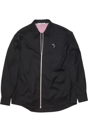 Acne Studios Jakke, Herre, Sort, M, Uld, Odappo Overshirt