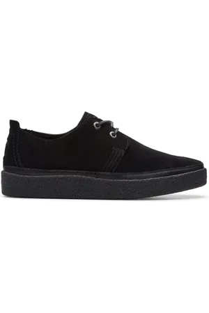 Clarks Sko, Herre, Sort, 42 EU, Bomuld, Clarkwood Low Sko