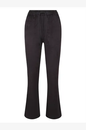 Moncler Bukser, Dame, Sort, XS, Uld, Velvet Jogger Bukser