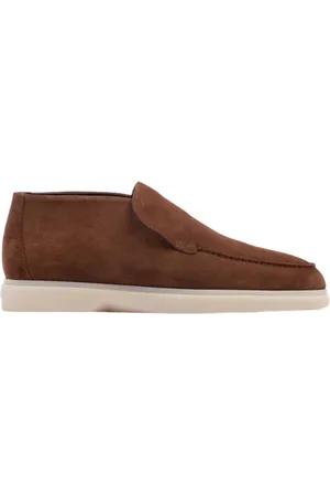 Mason Garments Sko, Herre, Brun, 46 EU, Læder, Amalfi Loafer Mid Sneakers