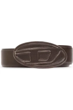 Diesel Tilbehør, Herre, Brun, 90 CM, Læder, Bælte