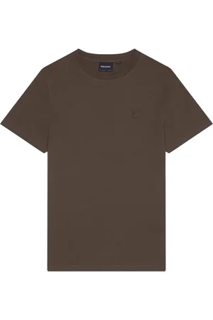 Lyle & Scott Top, Herre, Grøn, 2XL, Bomuld, Tonal Eagle T-shirt