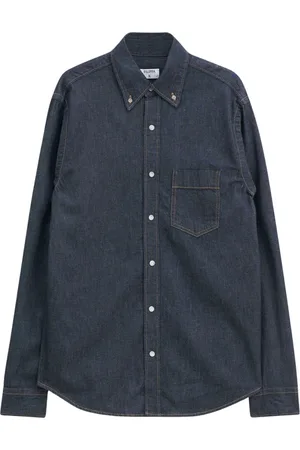 Filippa K Skjorte, Herre, Blå, XL, Denim, Klassisk Denim Skjorte Rinse Finish