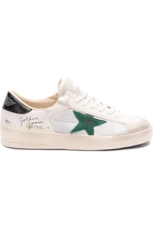 Golden Goose Sko, Herre, Hvid, 39 EU, Hvide Sneakers med Stjernepatch