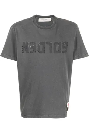 Golden Goose Top, Herre, Grå, M, Antracit T-shirt Model 60318