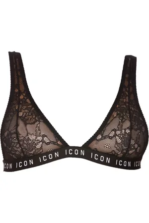 Dsquared2 Undertøj, Dame, Sort, S, Bomuld, BH med logo