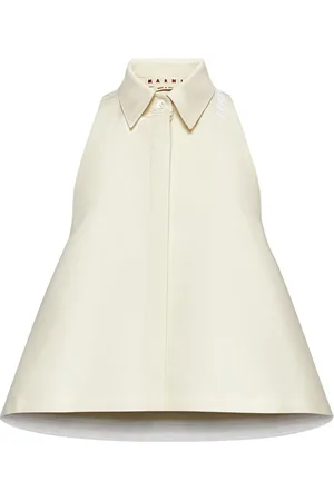 Marni Bluser & Skjorter, Dame, Hvid, XS, Bomuld, Hvid Skjorte