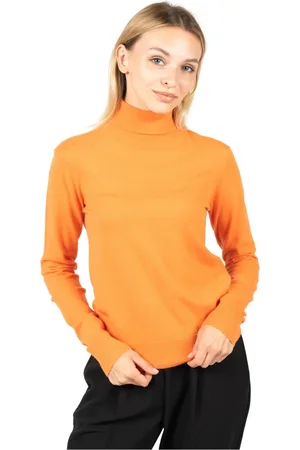 Silvian Heach Strik, Dame, , XL, Polyester, Fitted Turtleneck Strik