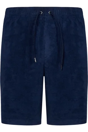 Ralph Lauren Shorts, Herre, Blå, XL, Uld, Stilfulde Bermuda Shorts
