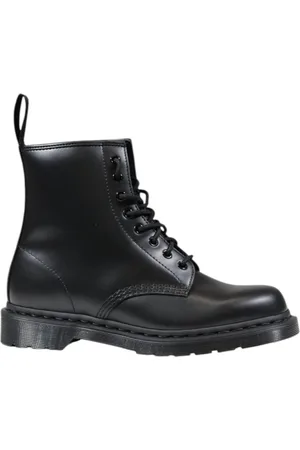 Dr. Martens Sko, Herre, Sort, 40 EU, Læder, 1460 Mono Glat Læder Snørestøvler