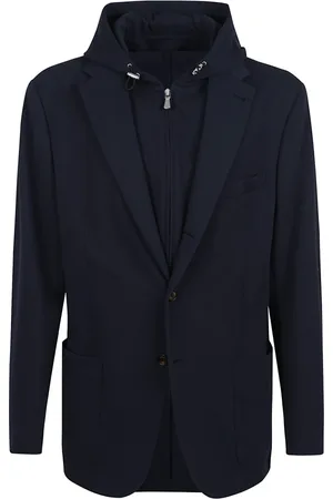 ELEVENTY Jakke, Herre, Sort, 2XL, Uld, Stilfuld jakke