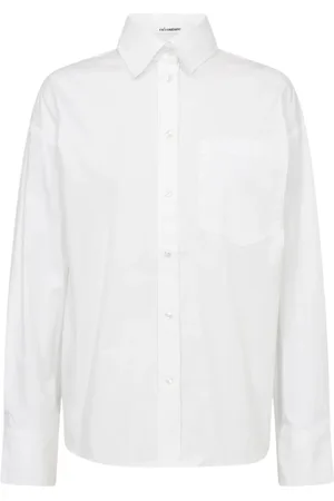 Co`Couture Bluser & Skjorter, Dame, Hvid, L, Bomuld, SannaCC Bluse