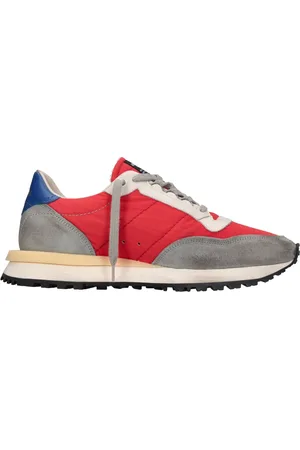Hidnander Sko, Herre, Flerfarvet, 43 EU, Læder, Sneakers MultiColour