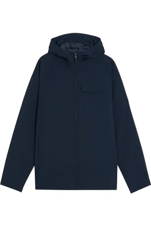 Lyle & Scott Jakke, Herre, Blå, XS, Polyester, Hooded Shell Jacket