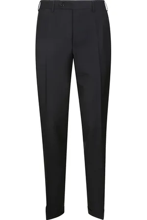 CANALI Bukser, Herre, Blå, 3XL, Uld, Pure Wool Regular Fit Bukser