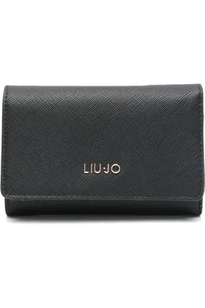 Liu Jo Tilbehør, Dame, Sort, ONE SIZE, Foldover Wallet med kortlommer