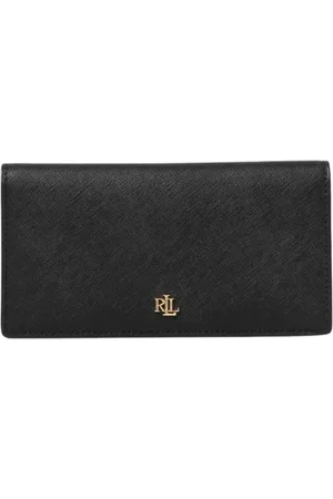 Ralph Lauren Tilbehør, Dame, Sort, ONE SIZE, Uld, Tynd Pengepung - Medium