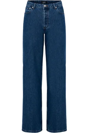 A.P.C. Jeans, Dame, Blå, W28, Bomuld, Elisabeth Straight Jeans