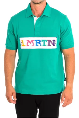 La Martina Top, Herre, Grøn, M, Bomuld, Kortærmet Poloskjorte