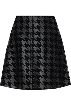 Moncler Nederdel, Dame, Sort, XS, Uld, Mini Nederdel