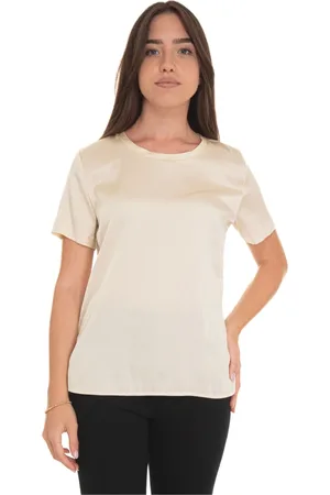 Liu Jo Top, Dame, , M, Uld, Kortærmet T-shirt med rund hals