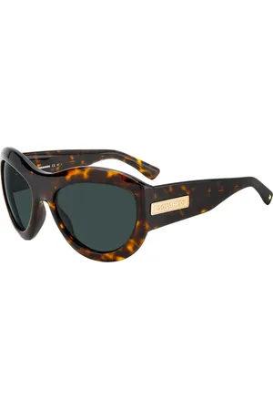 Dsquared2 Tilbehør, Herre, Flerfarvet, 59 MM, Uld, Havana Blågrå Solbriller