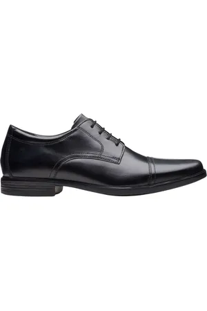Clarks Sko, Herre, Sort, 43 EU, Læder, Howard Cap Formelle Sko
