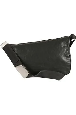 Burberry Taske, Herre, Grå, ONE SIZE, Shield Messenger Taske