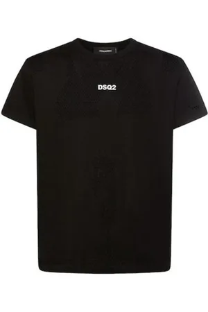 Dsquared2 Top, Herre, Sort, S, Bomuld, Noir T-shirt – Opgrader din afslappede garderobe