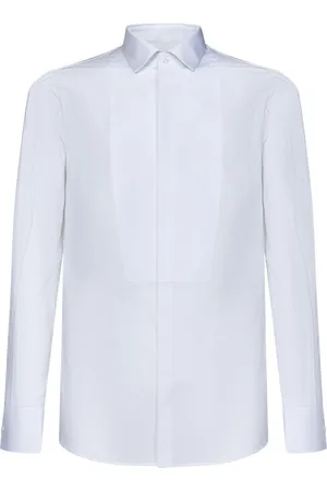 Dsquared2 Skjorte, Herre, Hvid, S, Bomuld, Slim-Fit Hvid Stretch Bomuldsskjorte