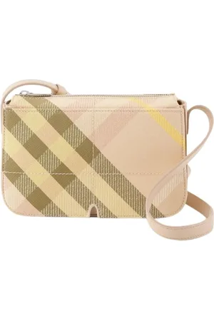 Burberry Taske, Dame, Flerfarvet, ONE SIZE, Bomuld, Snip Crossbody Taske
