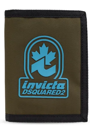 Dsquared2 Tilbehør, Herre, Grøn, ONE SIZE, Uld, Capsule Wallet `Invicta`