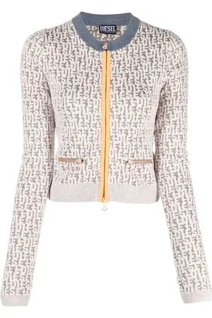 Diesel Strik, Dame, Flerfarvet, S, Uld, M-Allorca Strikjakke