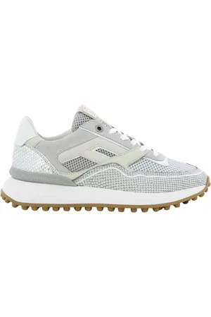 Floris van Bommel Sko, Dame, Grå, 40 EU, Læder, Lysegrå Sneakers