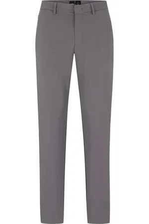 HUGO BOSS Bukser, Herre, Grå, 2XL, Technical Suit Bukser