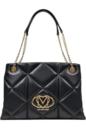 Moschino Taske, Dame, Sort, ONE SIZE, Uld, Skuldertaske