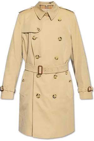 Burberry Frakke, Herre, , XL, Bomuld, Kensington Mid Trenchcoat