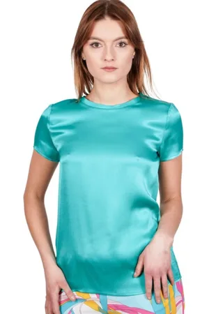 Liu Jo Top, Dame, Blå, XS, Uld, Array T-Shirt
