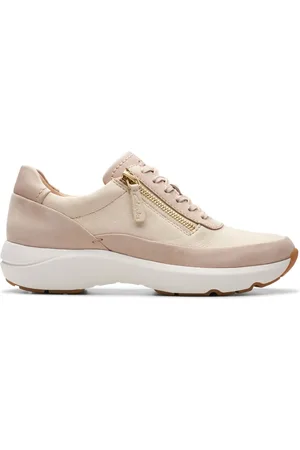 Clarks Sko, Dame, , 37 1/2 EU, Læder, Tivoli Zip Sneakers