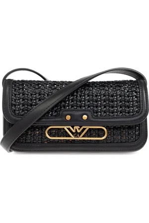 Emporio Armani Taske, Dame, Sort, ONE SIZE, Uld, Interwoven Skuldertaske